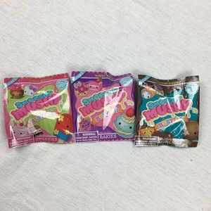 Smooshy Mushy Mystery Blind Bags Set of 3 - Sweeties, Bakies, Munchies
